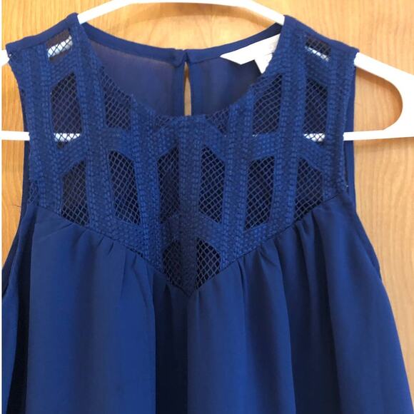 Charming Charlies Blue Shift Dress - Picture 2 of 6